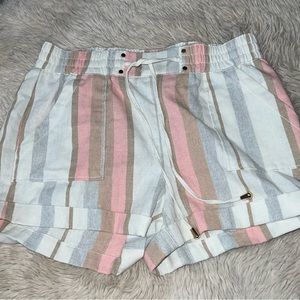 Comfy striped shorts